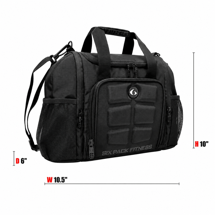 Six Pack Fitness Innovator MINI Meal Prep Management Tote