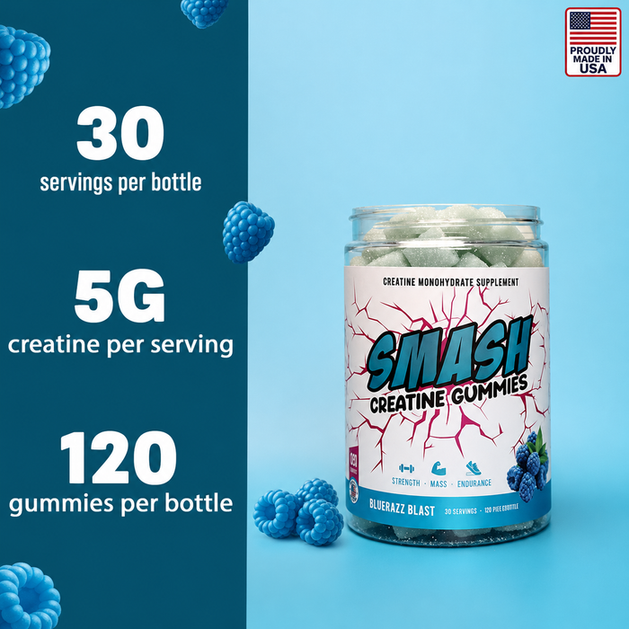 Smash Creatine 120 Gummies