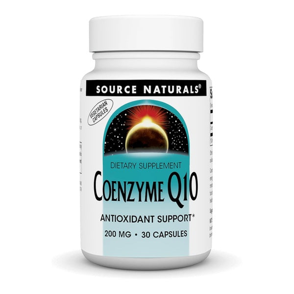 Source Naturals Coenzyme Q10 200mg 30 Capsules