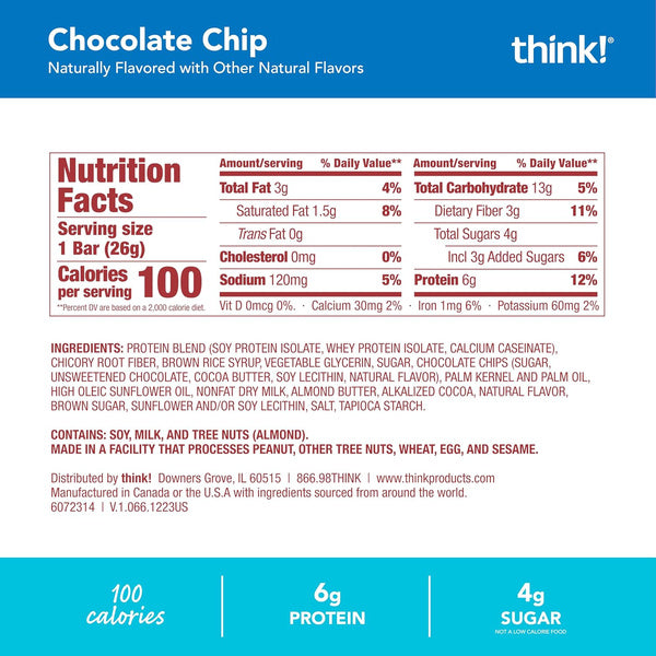 Think! High Protein Mini Snack Bars 15pk
