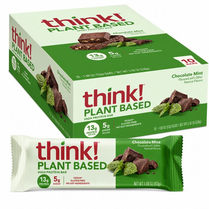 Think! Plant Based High Protein Bars 10pk