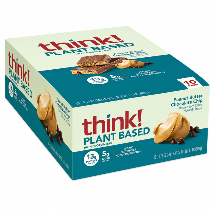 Think! Plant Based High Protein Bars 10pk