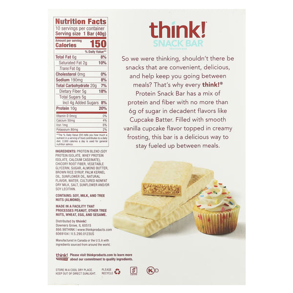 Think! High Protein Snack Bars 10pk