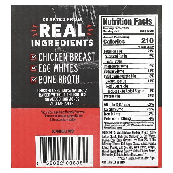 Wilde Protein Chips 1.34oz 8pk