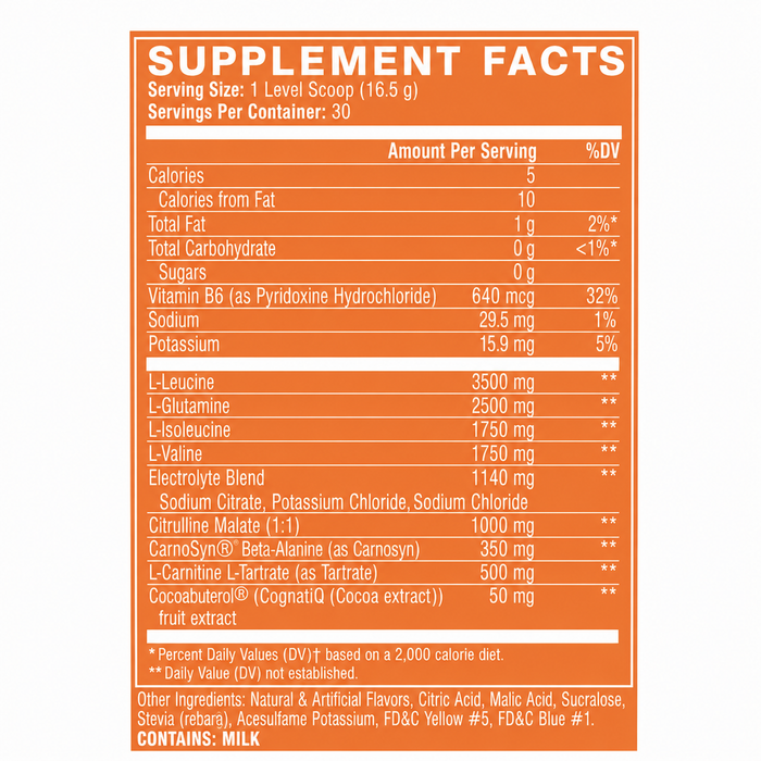 XTEND Ripped BCAA 30 Servings