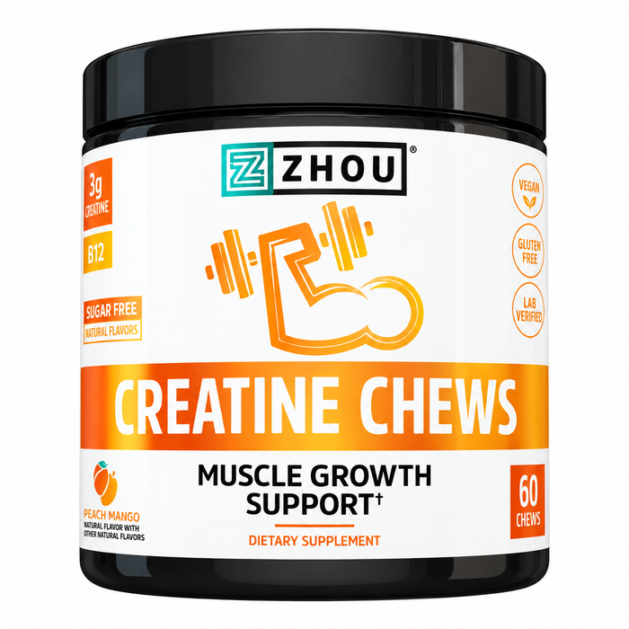 Zhou Creatine Muscle Support 60 Chews