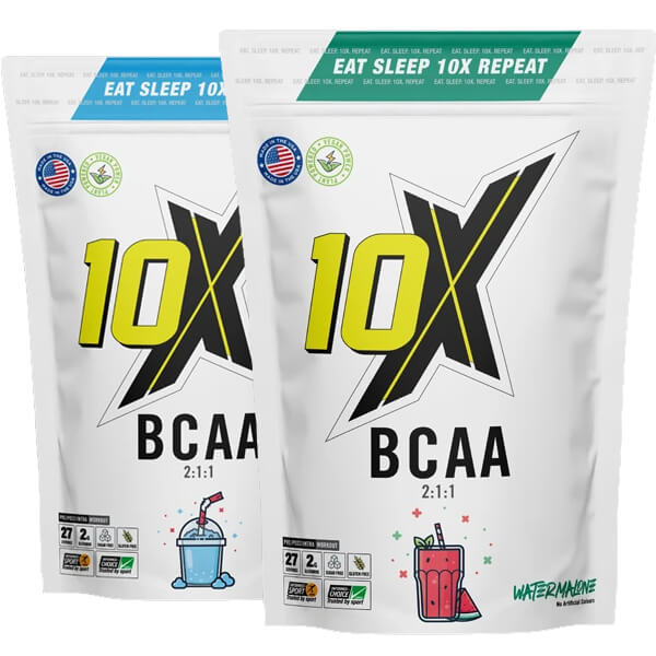 2 x 27 Servings 10X Athletic 2:1:1 BCAA