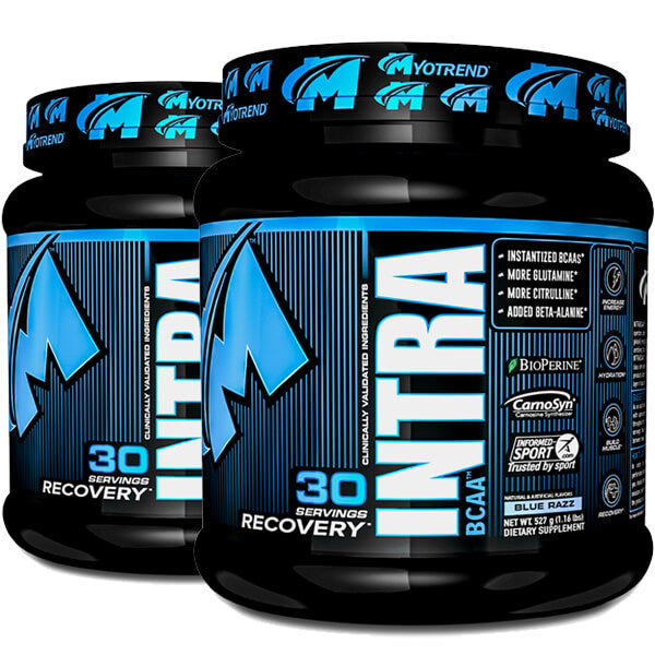 2 x 30 Servings Myotrend Intra BCAA Recovery