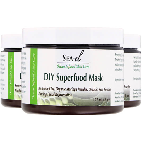 3 x 6oz Sea-el DIY Superfood Mask