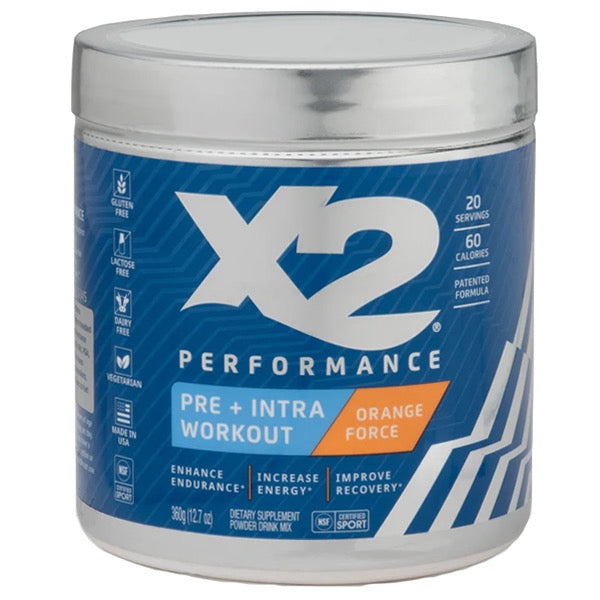 X2 Performance Pre & Intra Workout 20 Servings