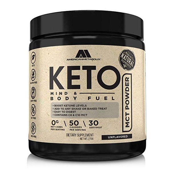 American Metabolix Keto MCT Oil Powder 30 Servings