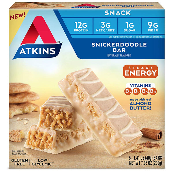 Atkins Snack Bars 5pk