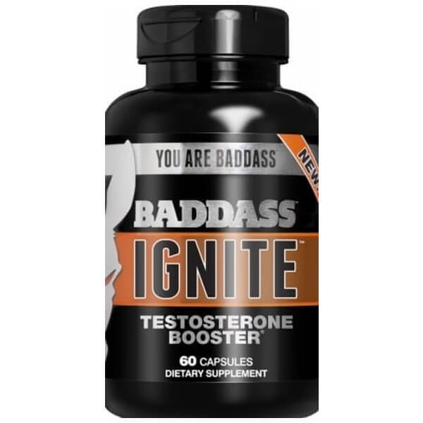 Baddass Ignite Testosterone Booster Capsules