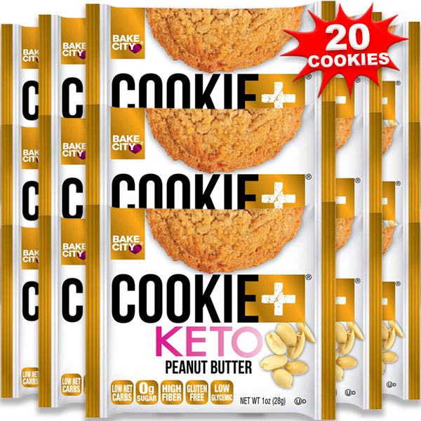Bake City Cookie+ Keto 20pk