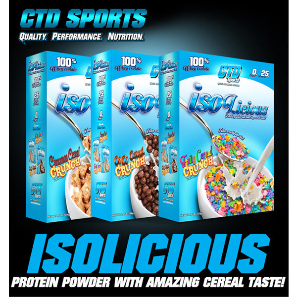 CTD IsoLicious Isolate Protein Powder 1.6lbs