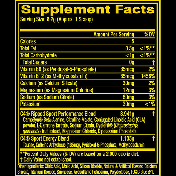 Cellucor C4 Ripped Sport 30 Servings