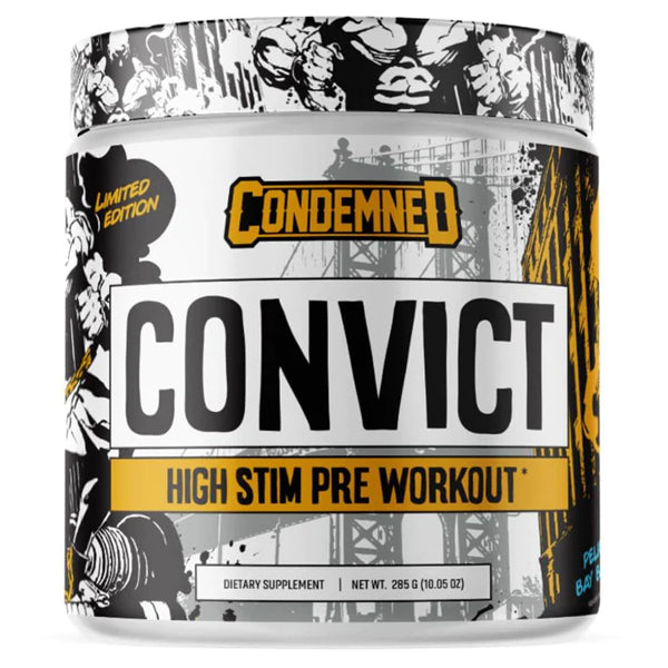 2 x 25 Servings Condemned Labz Convict Pre Workout
