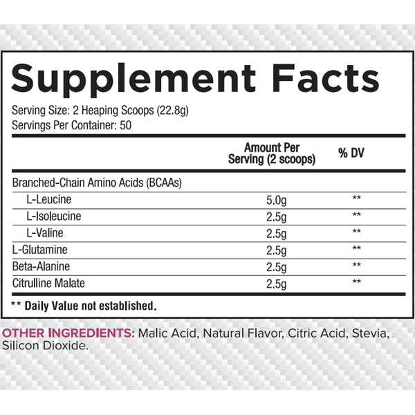 Core Nutritionals ABC Advanced BCAA 50 Servings