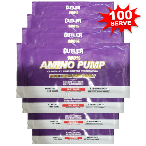 Cutler 100% Amino Pump 100pk