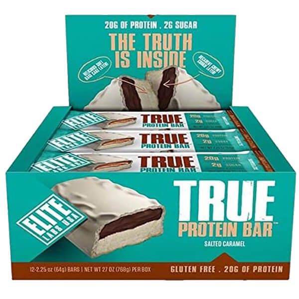 Elite Labs USA True Protein Bars 12pk