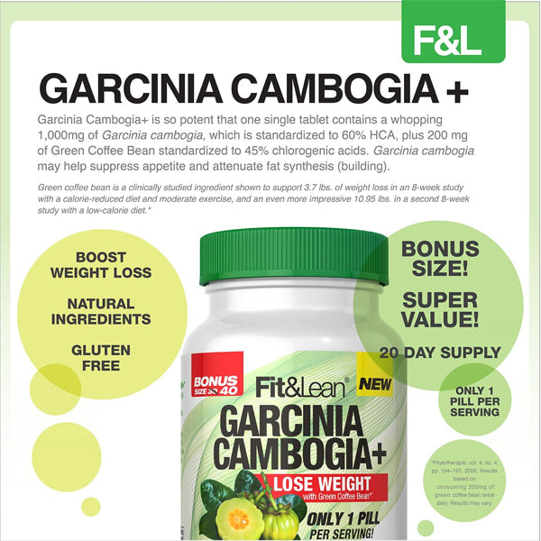 Fit&Lean Garcinia Cambogia+