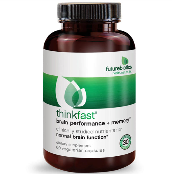 Futurebiotics ThinkFast Brain Performance + Memory Vegetarian Capsules