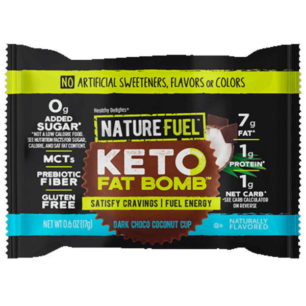 Healthy Delights Nature Fuel Keto Fat Bomb Snacks 14pk