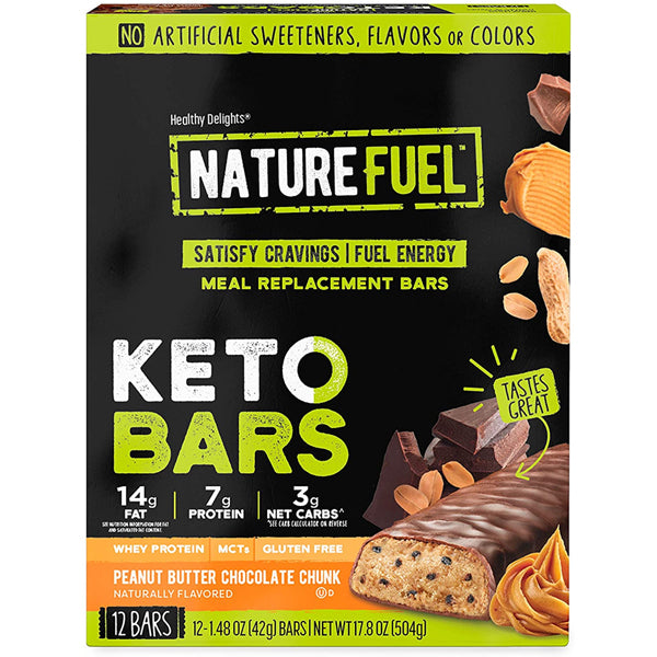 Healthy Delight Nature Fuel Keto Bars 12pk