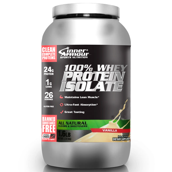 Inner Armour 100% Whey Protein Isolate 1.6lbs