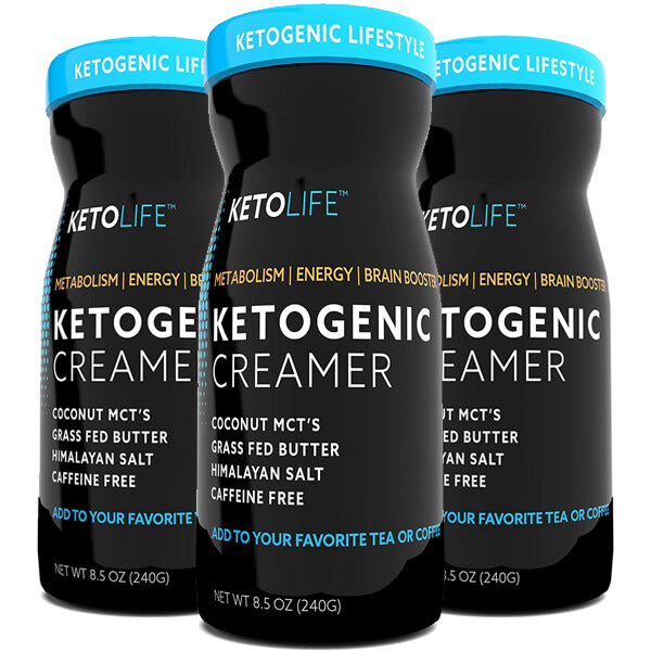 3 x 20 Servings Keto Life Ketogenic Creamer