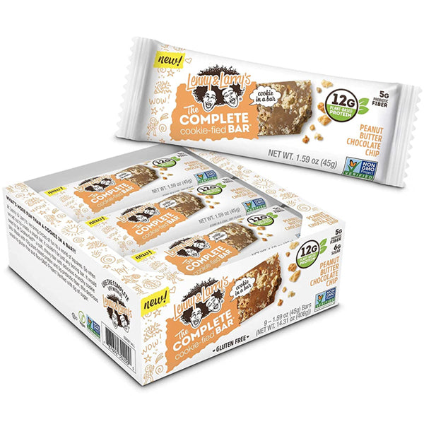 4 x 9pk Lenny & Larry's The Complete Cookie-fied Bars