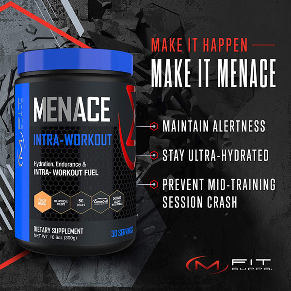 2 x 30 Servings MFit Supps Menace Intra-Workout