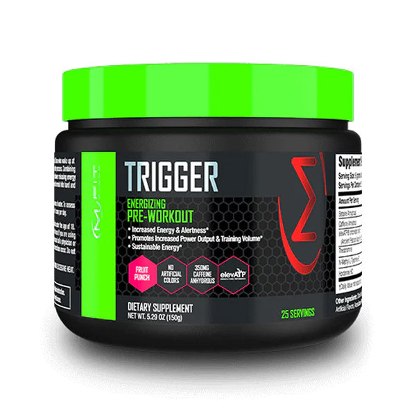 MFit Supps Trigger Energizing Pre-Workout 25 Servings