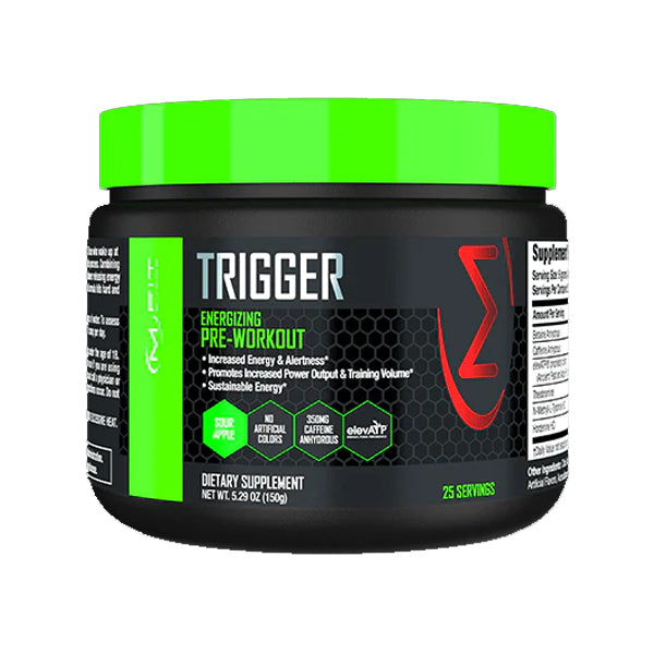 MFit Supps Trigger Energizing Pre-Workout 25 Servings