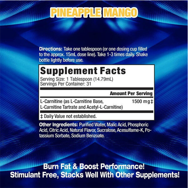 MHP Liquid L-Carnitine 1500mg MHP Liquid L-Carnitine 1500mg