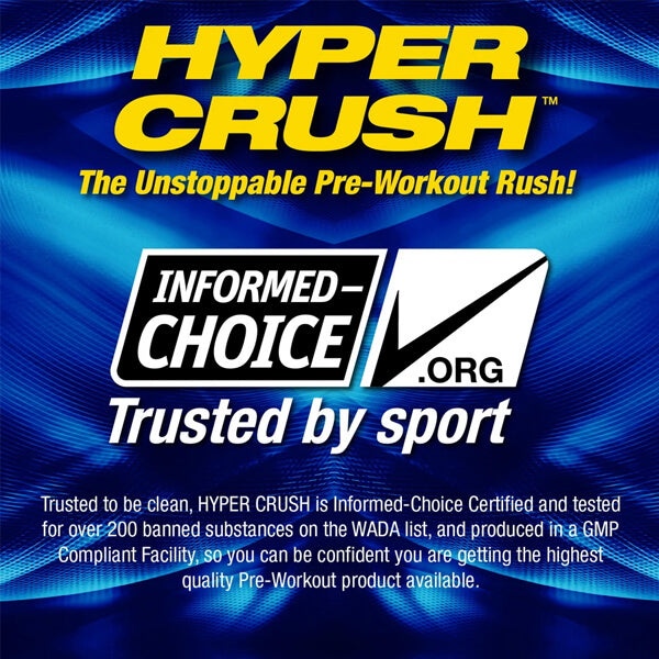 MHP Hyper Crush Pre-Workout Singles 100pk
