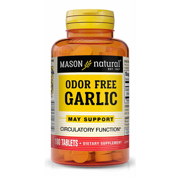 Mason Natural Odor Free Garlic 100ct