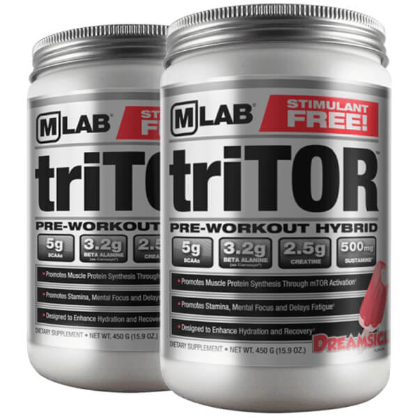 2 x 30 Servings Max Muscle MLab TriTOR Pre-Workout
