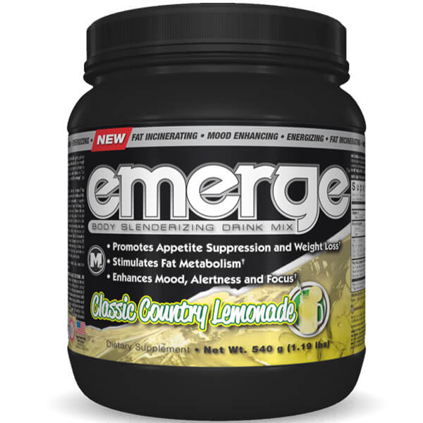 Max Muscle emerge Slenderizing Drink Mix 30 Servings