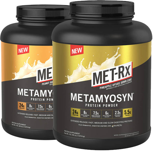 2 x 4lbs METRx Metamyosyn Protein Powder