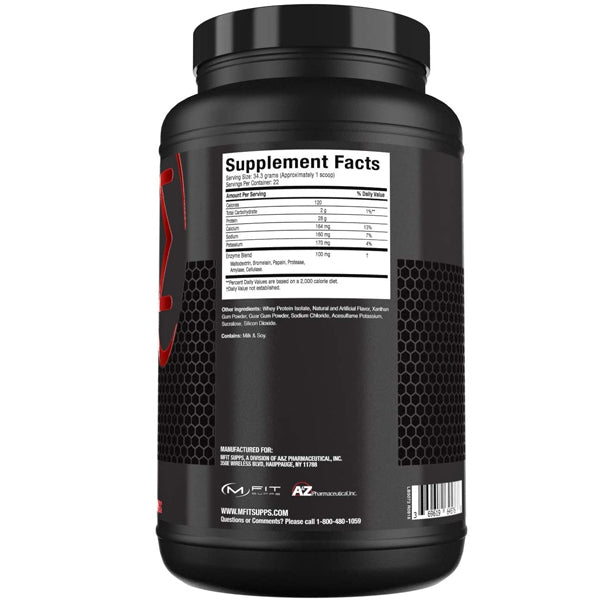 MFit Iso Whey Protein 1.7lbs
