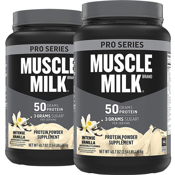 2 x 2.54lbs Muscle Milk Pro Series 50 Protein