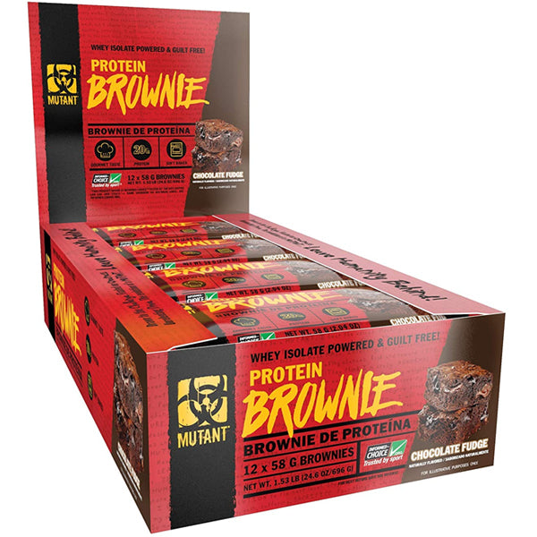 Mutant Baked Protein Brownie 12pk