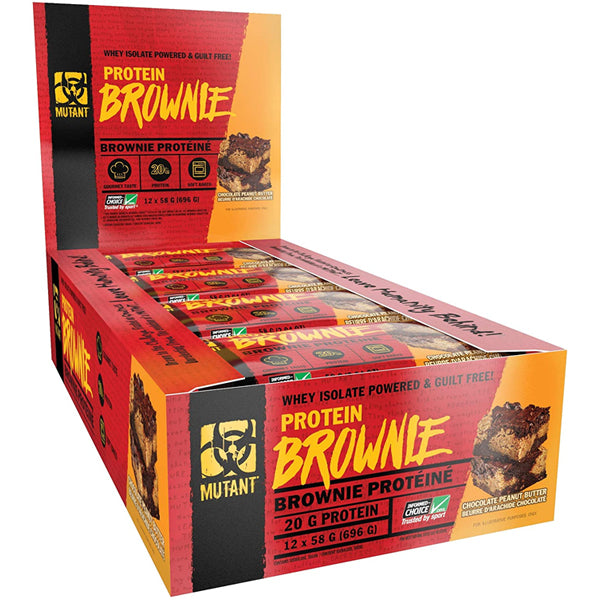 Mutant Baked Protein Brownie 12pk