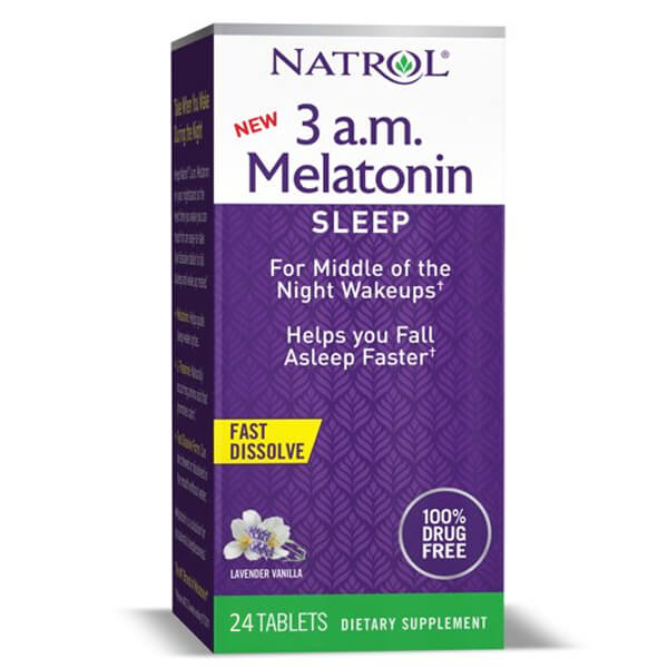 Natrol 3am Melatonin Sleep Support