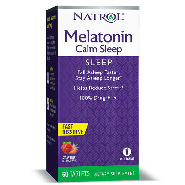 Natrol Melatonin Calm Sleep Support