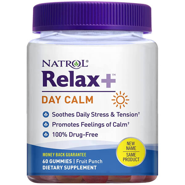 Natrol Relax+ Day Calm Gummies