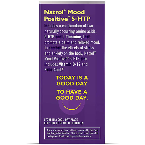 3 x 50 Tablets Natrol Mood Positive 5-HTP Mood & Stress
