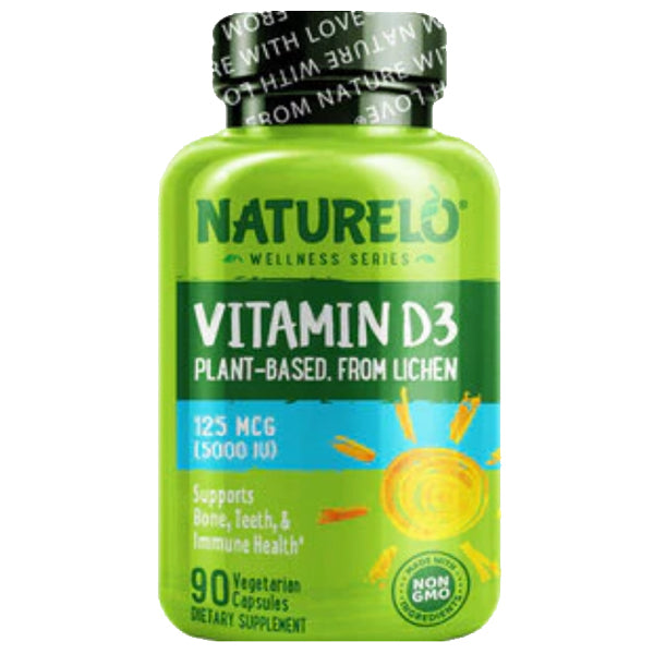 Naturelo Vitamin D3 5000IU Capsules