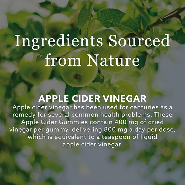 New Nordic Apple Cider Vinegar Vegan Gummies